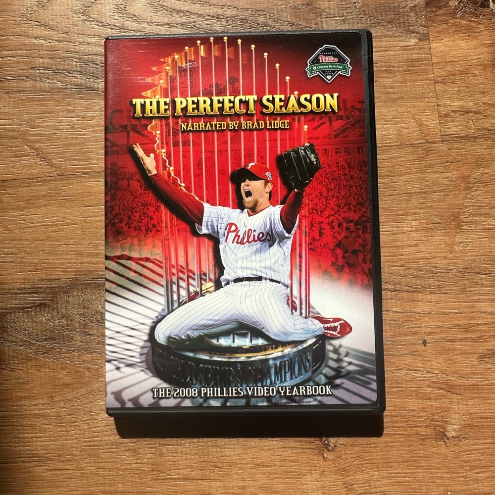 ⚾️2008 Philadelphia Phillies The Perfect Season DVD World Series Video Yearbook🧢